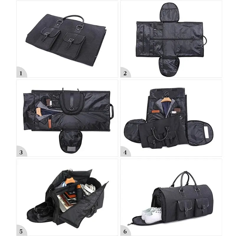 sac costume voyage homme chic