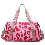 sac de voyage femme léopard