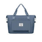 sac pliable extensible voyage bleu