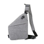 sac de poitrine en nylon antivol homme