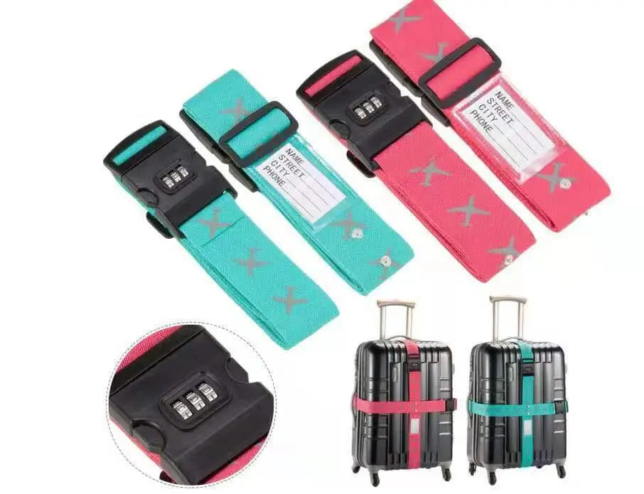 sangle a valise avion motif
