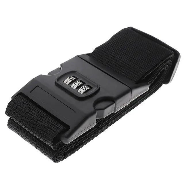 sangle valise a code safelock noire