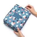 trousse maquillage voyage fleurs