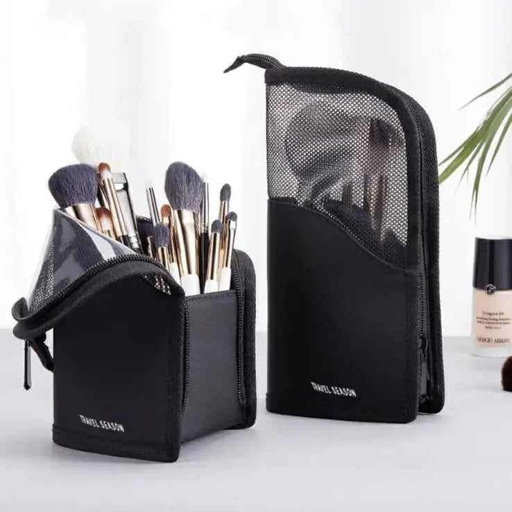 trousse de maquillage voyage travel season pinceau