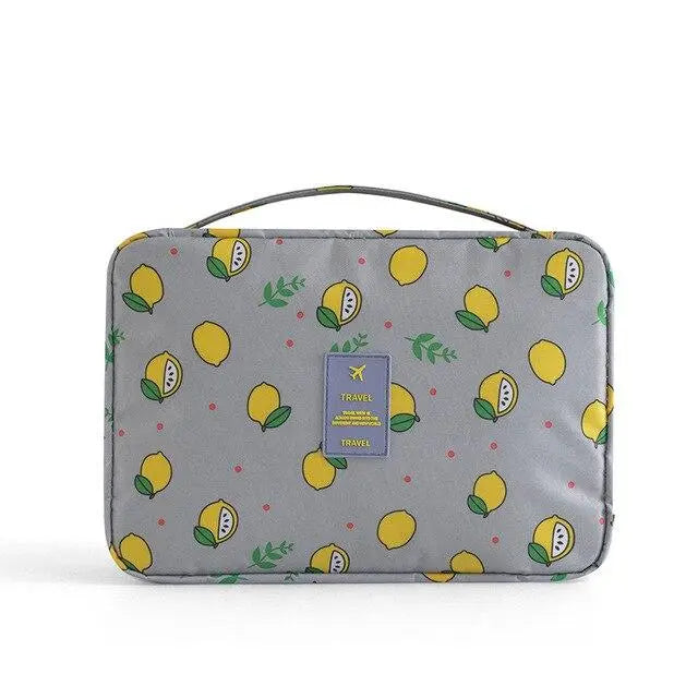 Trousse de Toilette de Voyage <br>Citrons Voyage Paisible