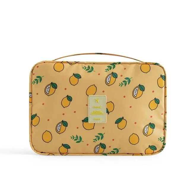 Trousse de Toilette de Voyage <br>Citrons Voyage Paisible
