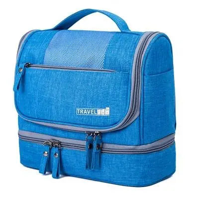 trousse de toilette voyage bleu ciel travel bag
