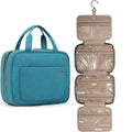 trousse de toilette de voyage femme a suspendre tissus colorés